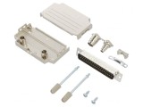 Conector D-Sub 37-Pin Tată Lipire pe Cablu Gold Flash
