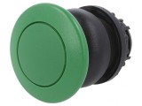 Comutator Acționat Prin Apăsare 22mm Verde