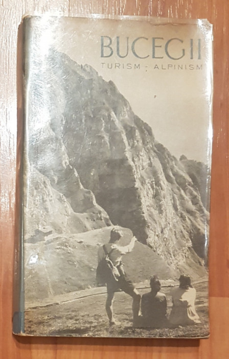 Bucegii. Turism - alpinism de E. M. Cristea + harta