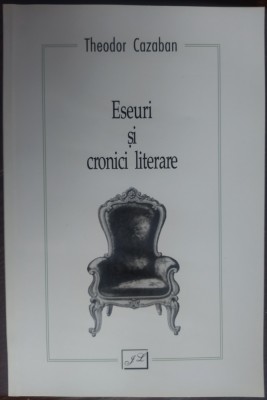 THEODOR CAZABAN-ESEURI SI CRONICI LITERARE:Cioran/Ionesco/Lupascu/Amariu/D.Bacu+ foto
