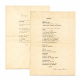 ?tefan Augustin Doina?, doua poezii cu autograf