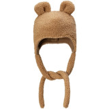 Cumpara ieftin T-TOMI TEDDY Cap Brown cască 0-3 months (33-36 cm) 1 buc