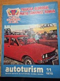 revista autoturism noiembrie 1979 - aro
