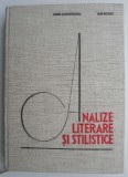 Analize Literare si Stilistice - Sorin Alexandrescu - Studii Critice, Carte de Anticariat
