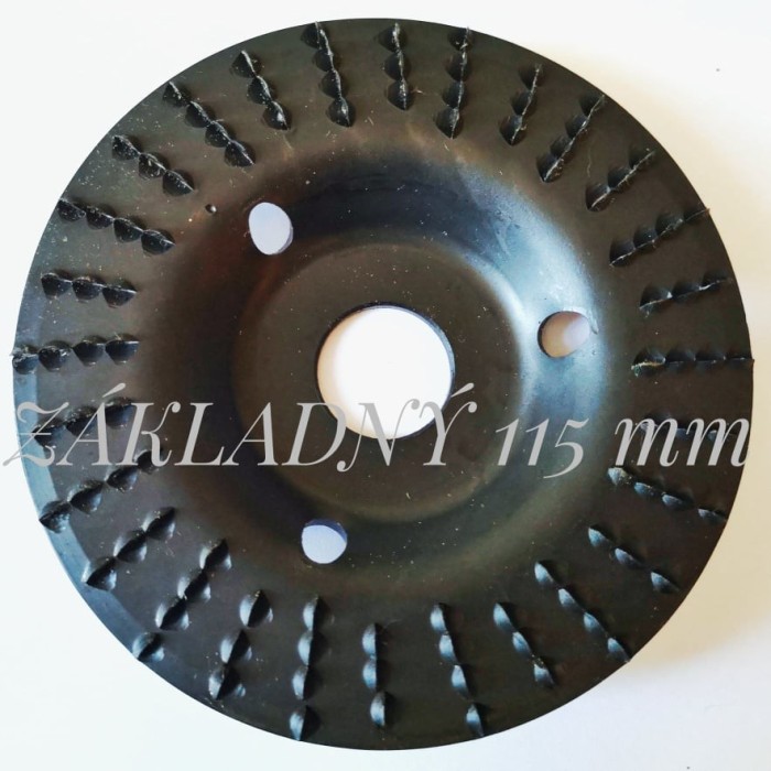 Disc raspel depresat 115mm gradatia I. T-51