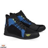 Ghete pentru scuter - motocicleta Urban barbati All Season Ixon model Freaky WP MS culoare: negru/albastru/galben (100% waterproof) 45