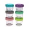 Set 6 Recipiente Sticla Pentru Hrana Bebe, Melii, 118 Ml