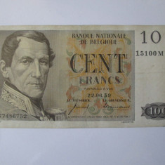 Belgia 100 Francs 1959