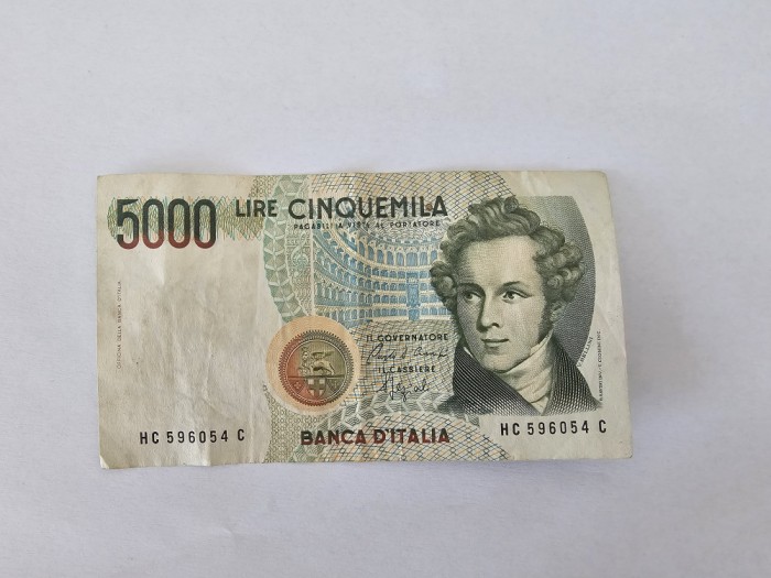 Italia 5000 Lire 1985