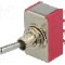 Intrerupator basculant, 2 pozitii, mod comutare ON-ON, 4PDT, IC SWITCHES - IC4101T1B1M1QE