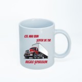 Cana alba personalizata Auto Regele soselelor, INOVATIX&reg;. 330ml