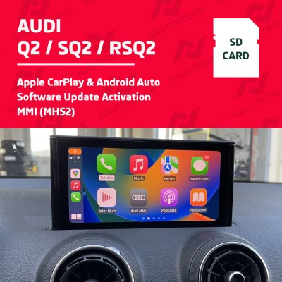 AUDI Q2 / SQ2 / RSQ2 ACTIVARE APPLE CARPLAY SI ANDROID AUTO foto