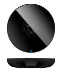 Incarcator fara fir wireless 5W negru pentru telefoane inteligente