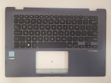Carcasa superioara palmrest cu tastatura Laptop, Asus, VivoBook Flip 14 TP412, TP412UA, HQ20720439000, SH