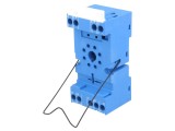 Stativ pentru şină DIN 8 10A 250VAC pe panou Serie 60.12