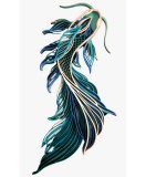 Decorațiune din Lemn - Pește Koi 3D, 7 Straturi, Oem