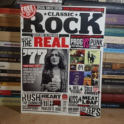 MAGAZINE / REVISTA CLASSIC ROCK , SUMMER 2012 ( FARA CD ) * foto