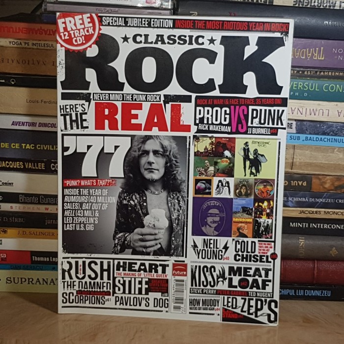 MAGAZINE / REVISTA CLASSIC ROCK , SUMMER 2012 ( FARA CD ) *