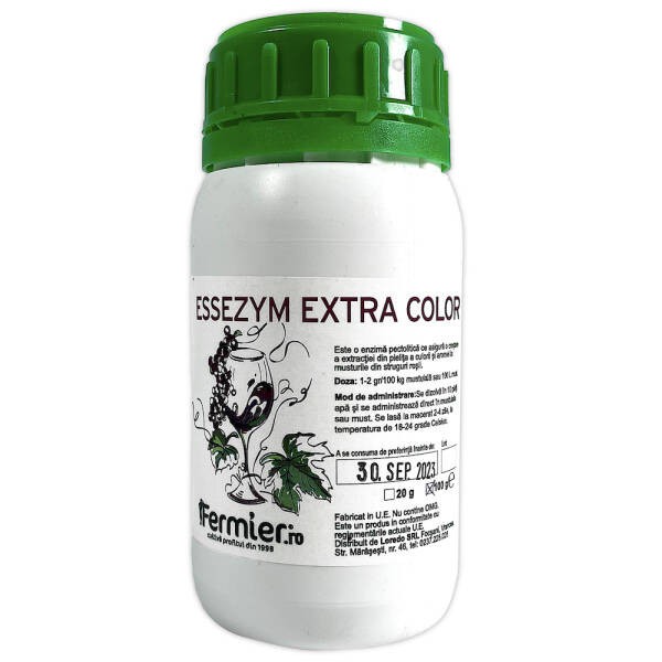 Enzime Essezym Extra Color 100 gr (pentru struguri rosii, enzime premium extractie culoare)