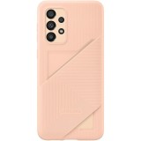 Husa de protectie Samsung Card Slot Cover pentru Galaxy A33 5G, Peach