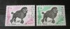MONACO 1975/1987 - CAINI DE RASA PUDEL (caniche), serii MNH, P1, Nestampilat