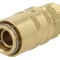 Conector rapid alamă 15bar BSP 1/2"