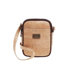 Geanta crossbody barbateasca din pluta