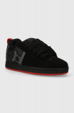 DC sneakers Court Graffik culoarea negru, ADYS100442