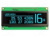 Afişaj OLED grafic 3,12&quot; 256x64 NEWHAVEN DISPLAY INTERNATIONAL albastru