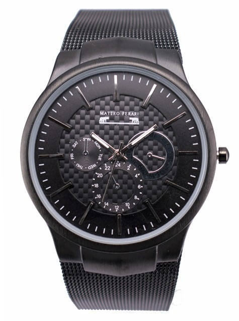 Ceas Barbatesc Matteo Ferari Black/Black Elegant II MF6800BK