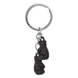 Breloc cu mănuși de box, Negru, 5cm, CMCLASS