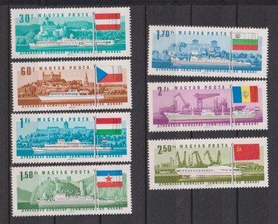 UNGARIA 1967 MI. 2323 -2329 MNH foto