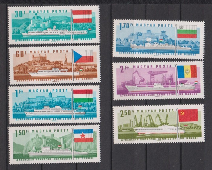 UNGARIA 1967 MI. 2323 -2329 MNH