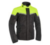 MBS Geaca textila impermeabila Oxford Spartan, versiune lunga, negru/galben-fluo, XL, Cod Produs: SM210102XLOX