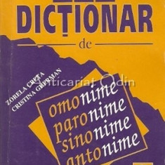 Mic Dictionar De Omonime, Paronime, Sinonime, Antonime - Zorela Creta