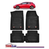 Covorase Auto TeamCar&reg; Tip Tavita Compatibile Opel INA Astra J (2009-2015) Negru Material Rezistent, Cauciuc