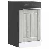 Gossi panou pentru masina de spalat vase &bdquo;lucca&rdquo; lemn sonoma gri