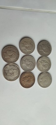 VAND 8 MONEZI CAROL I - SET COMPLET - OFERTA RARA foto