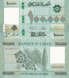 Liban 100 000 Livre 2018 UNC