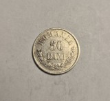50 Bani 1876 Piesa Frumoasa de Colectie