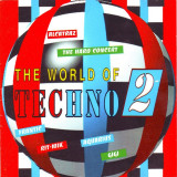 CD The World Of Techno 2, original, holograma, Dance