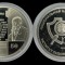 UCRAINA 5 HRIVNE 2023 , 100 Ani Centrul Stiintific National , UNC in capsula