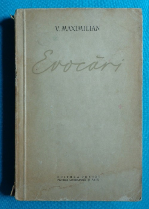 V. Maximilian &ndash; Evocari