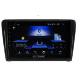 Navigatie Skoda Rapid 2012-2020 AUTONAV ECO Android GPS Dedicata, Model Classic, Memorie 16GB Stocare, 1GB DDR3 RAM, Display 9&quot; Full-Touch, WiFi, 2 x