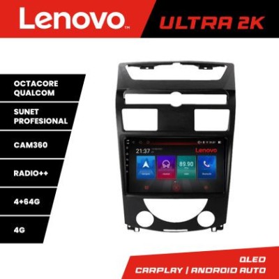 Navigatie Ssang Yong Rexton 2006-2013 Lenovo Kit- rexton07 8 core QLED Qualcomm 4+64 360 Android Waze USB Navigatie Internet Youtube Radio CarStore Te foto