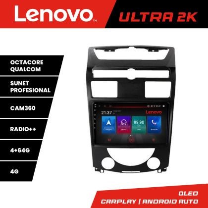 Navigatie Ssang Yong Rexton 2006-2013 Lenovo Kit- rexton07 8 core QLED Qualcomm 4+64 360 Android Waze USB Navigatie Internet Youtube Radio CarStore Te