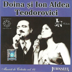 Doina si Ion Aldea Teodorovici (2008 - Jurnalul National - CD / VG)