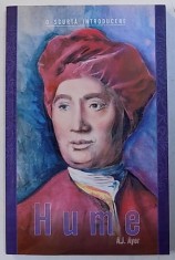 HUME de A. J. AYER - O SCURTA INTRODUCERE , 2009 foto