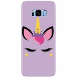 Husa silicon pentru Samsung S8, Unicorn Shine