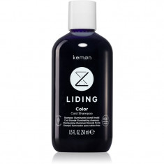 Kemon Liding Color Cold Shampoo șampon pentru neutralizarea tonurilor de galben 250 ml